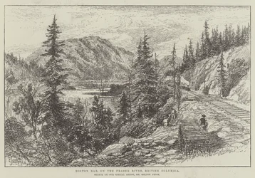 Boston Bar, sul fiume Fraser, Columbia Britannica